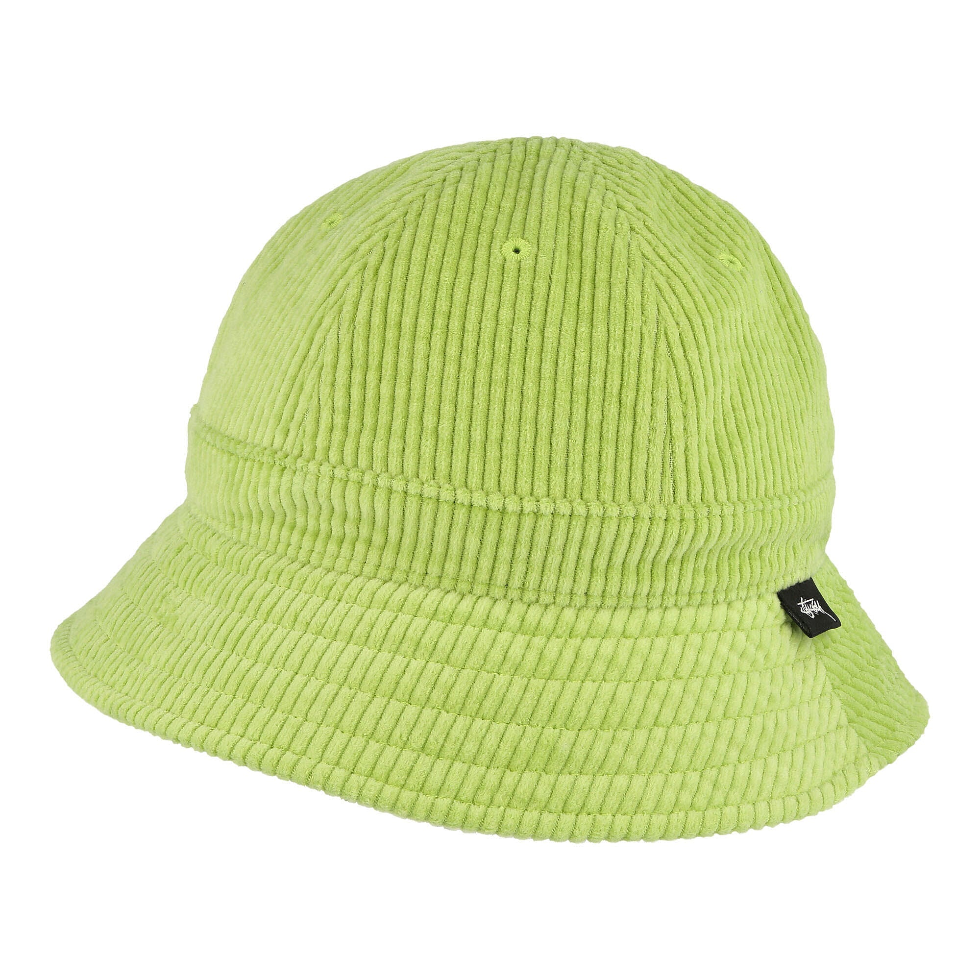 Stussy Corduroy Bell Cap Lime Bucket Hats 1321071 / 0412 | Overkill