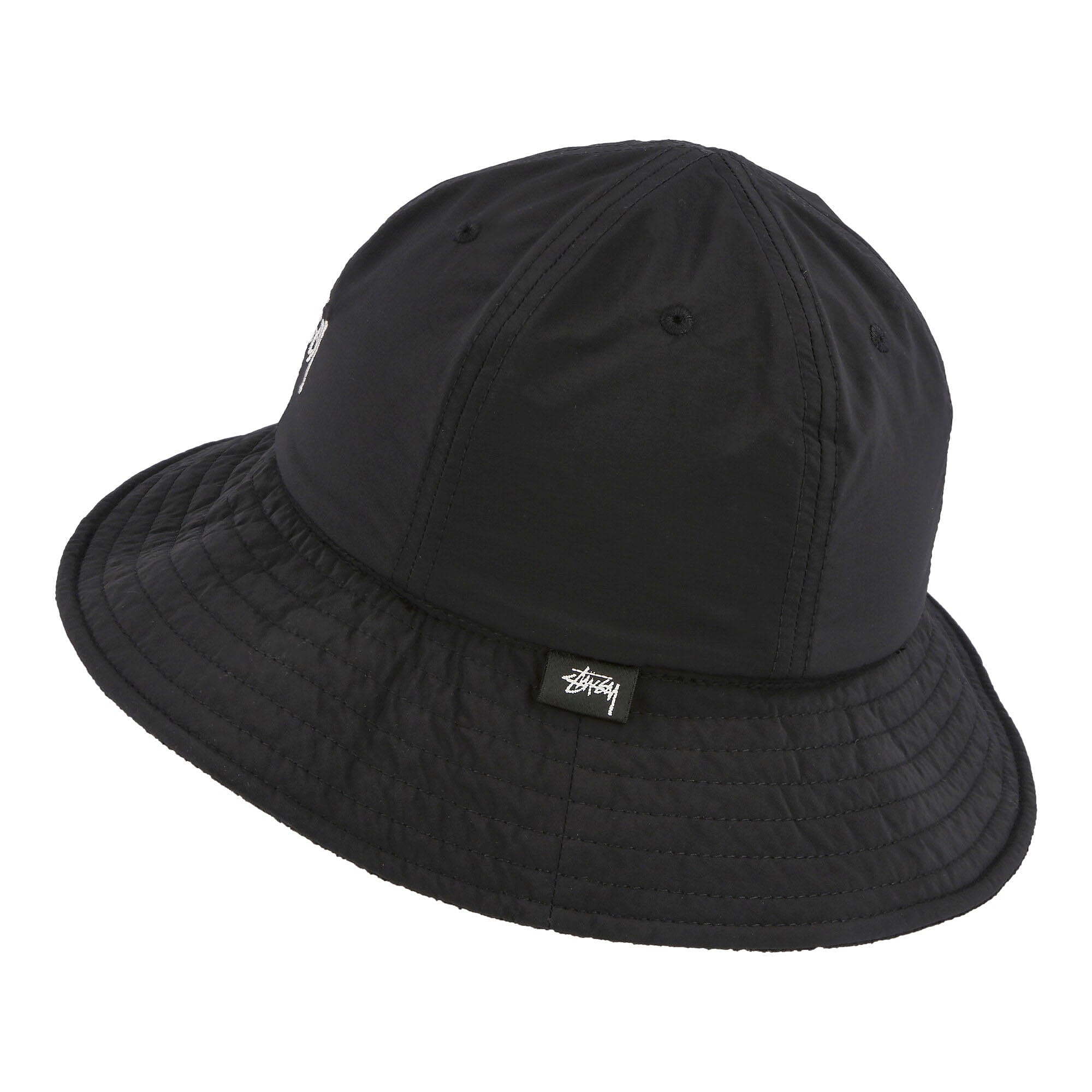 Stussy Reversible Nylon Trail Bucket Black Bucket Hats  Material | Overkill