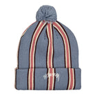 Stussy Striped Pom Beanie Blue Beanies 1321079 / 0801 | Overkill