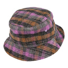 Stussy Brushed Plaid Bucket Hat Purple Bucket Hats Detail view 1 | Overkill