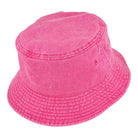 Stussy Washed Stock Bucket Hat Magenta Bucket Hats Detail view 1 | Overkill