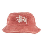 Stussy Chenille Big Basic Bucket Hat Orange Bucket Hats Detailfoto | Overkill