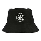 Stussy SS Link Deep Bucket Hat Black Bucket Hats Detailfoto | Overkill