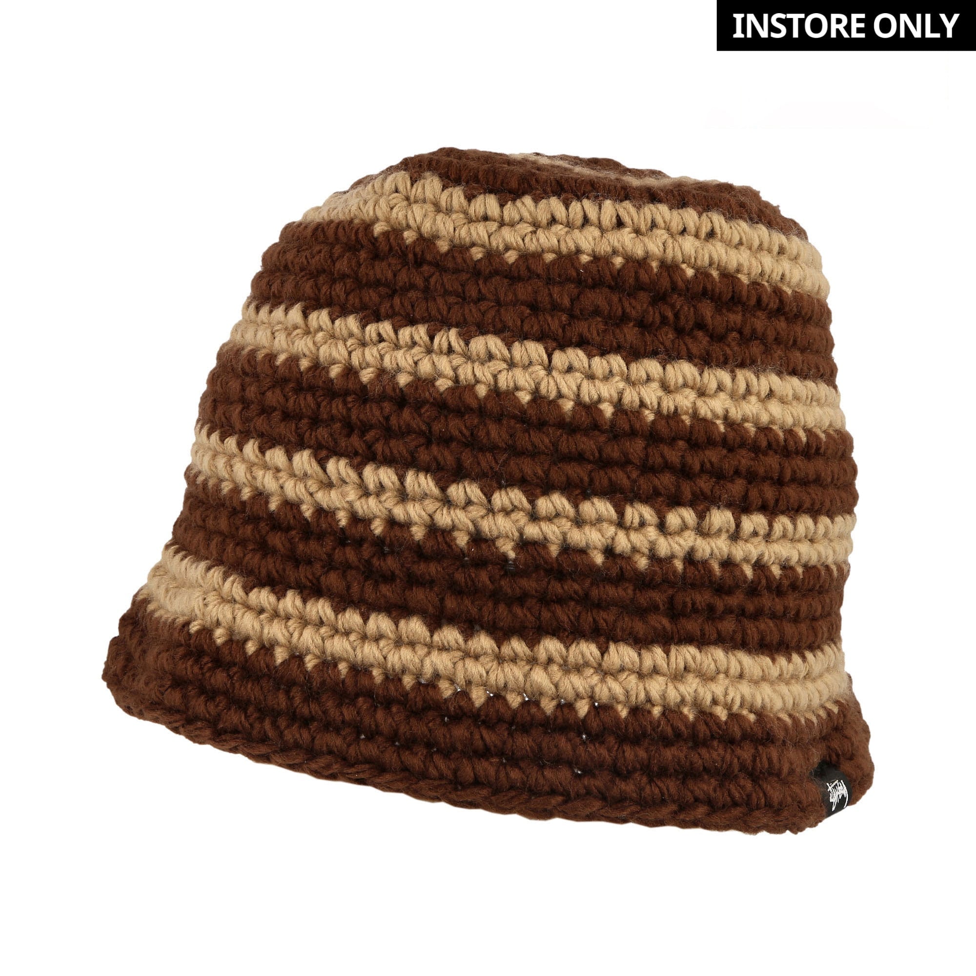 Stussy Swirl Knit Bucket Hat 1321167 1001 OVERKILL