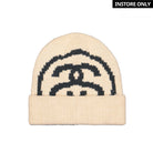 Stussy Big Link Cuff Beanie Natural Beanies 1321173 / 1002 | Overkill