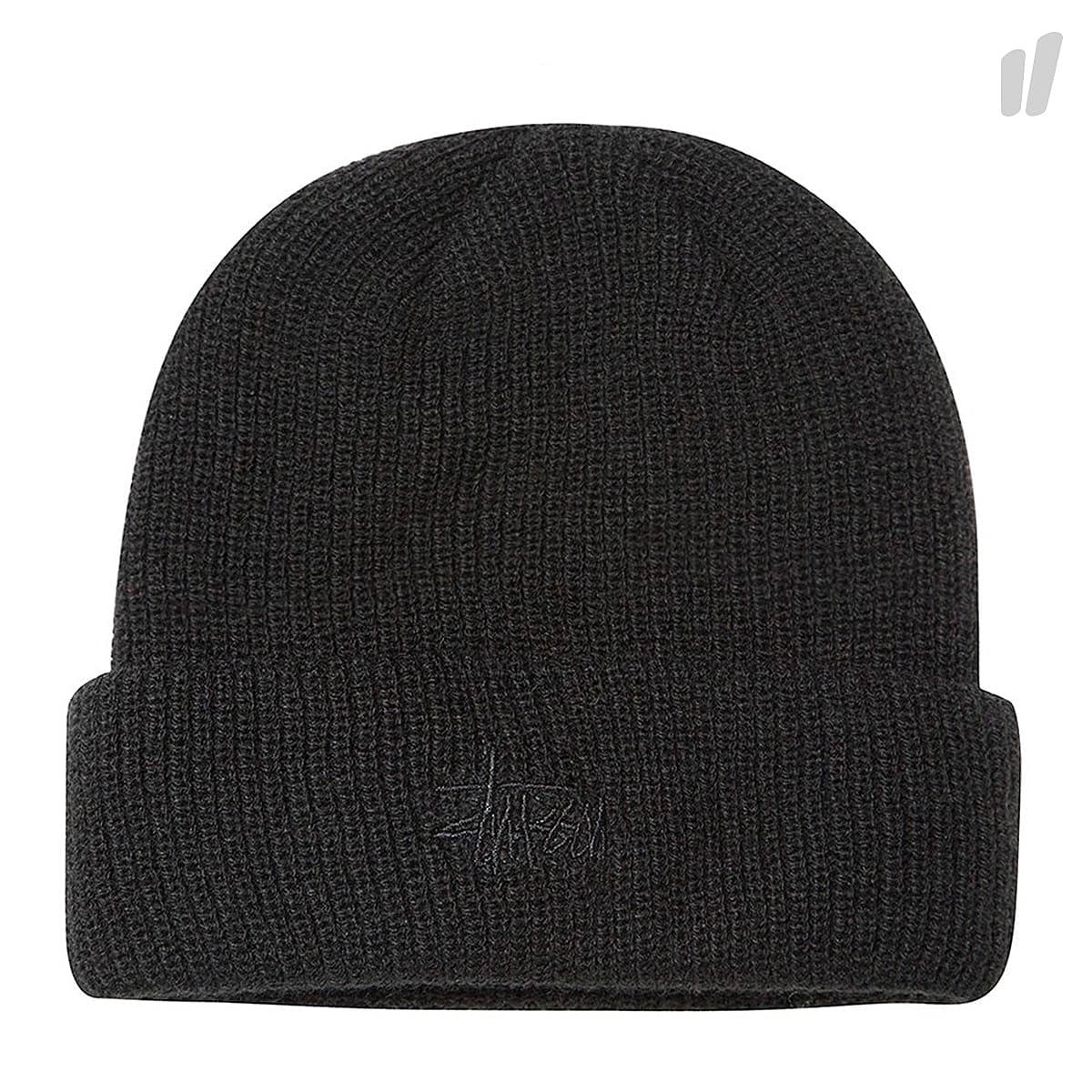 Stussy Basic FA18 Cuff Beanie Black Beanies 132889 / 0001 | Overkill