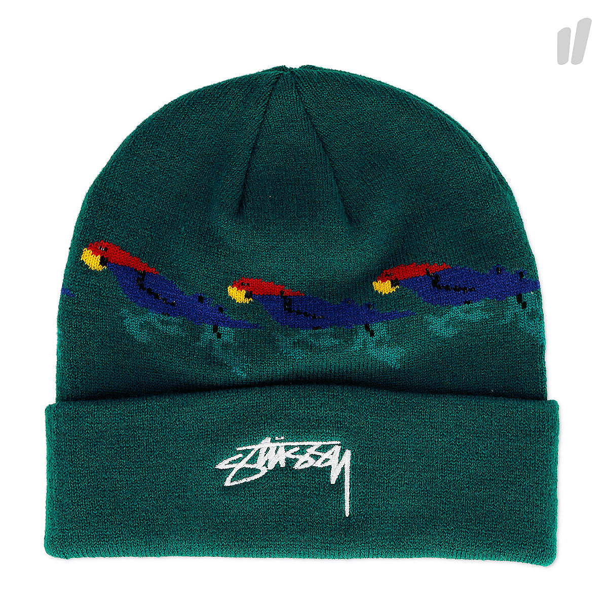 Stussy Parrot Cuff Beanie Teal Beanies 132893 / 0872 | Overkill