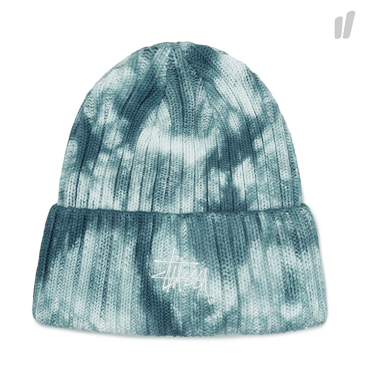 Stussy Tie Dye Cuff Beanie Blue Beanies 132913 / 0801 | Overkill