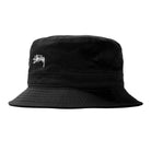 Stussy Stock Band Bucket Hat Black Bucket Hats 132930 / 0001 | Overkill