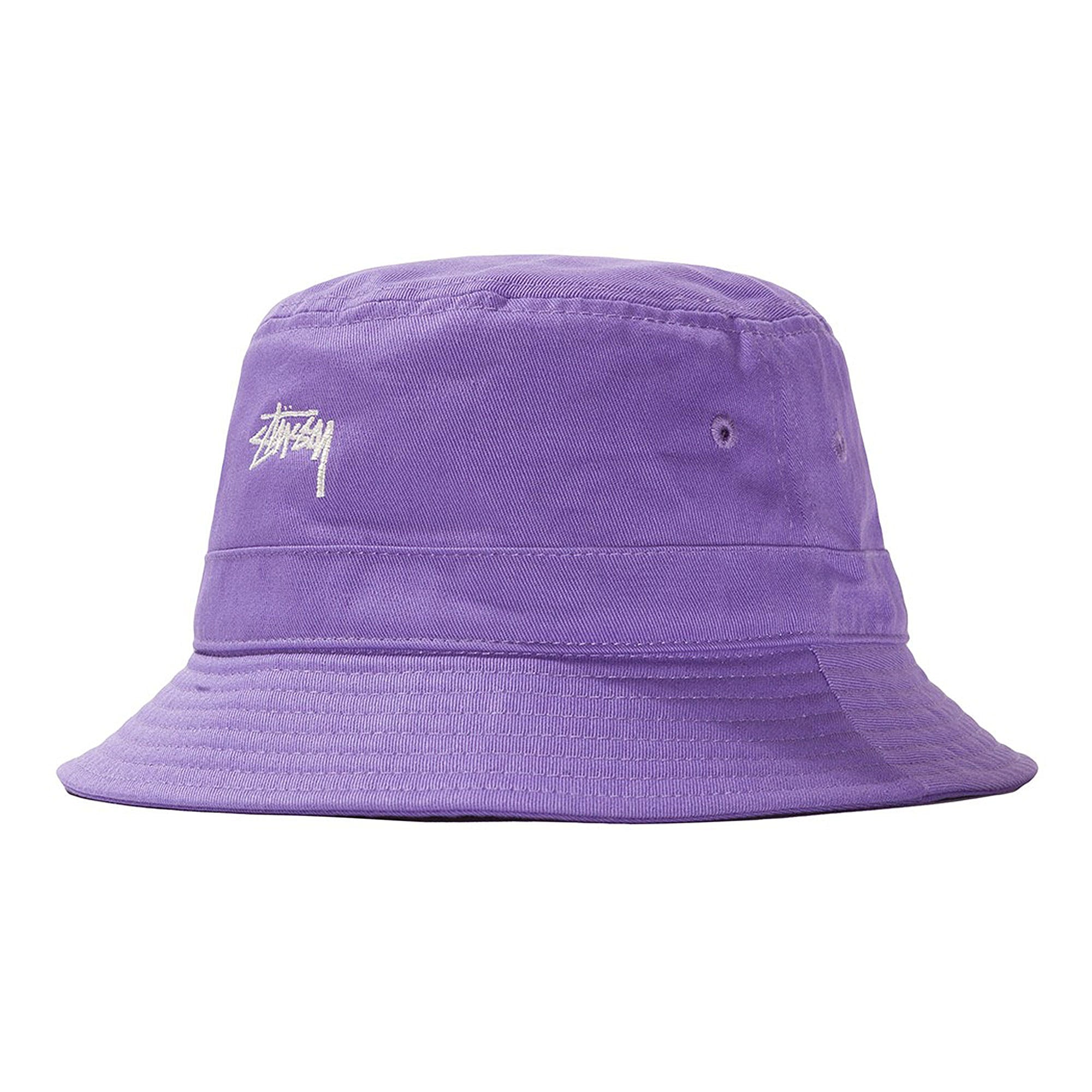 Stussy Stock Band Bucket Hat Lavendar Bucket Hats 132930 / 0820 | Overkill