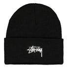 Stussy Stock Cuff Beanie Black Beanies 132935 / 0001 | Overkill