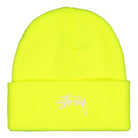 Stussy Stock Cuff Beanie Safety Yellow Beanies 132935 / 0309 | Overkill