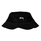 Stussy Corduroy Bucket Hat Black Bucket Hats 132994 / 0001 | Overkill