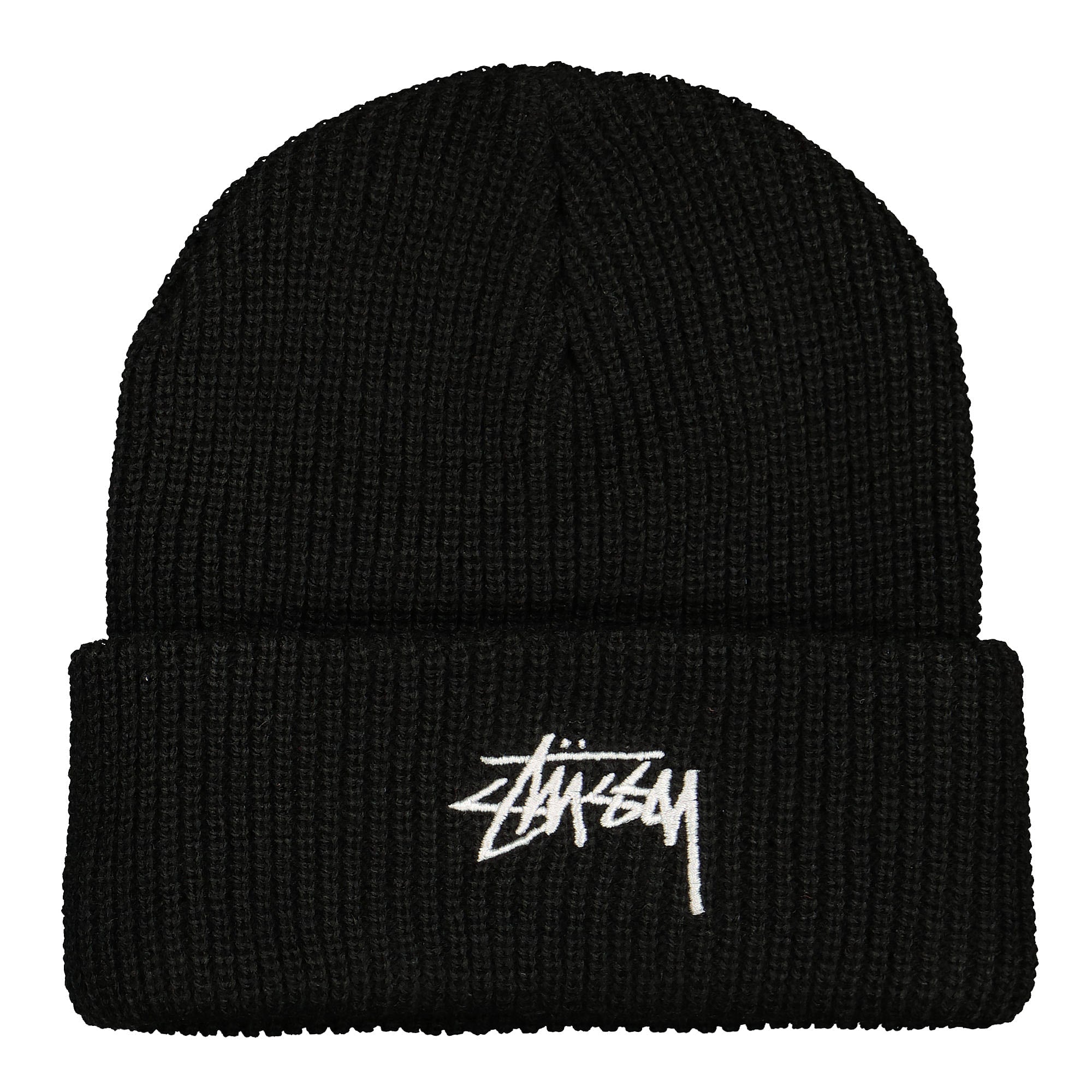Stussy Ho19 Stock Cuff Beanie Black Beanies 132953 / 0001 | Overkill