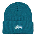 Stussy Ho19 Stock Cuff Beanie Teal Beanies 132953 / 0872 | Overkill