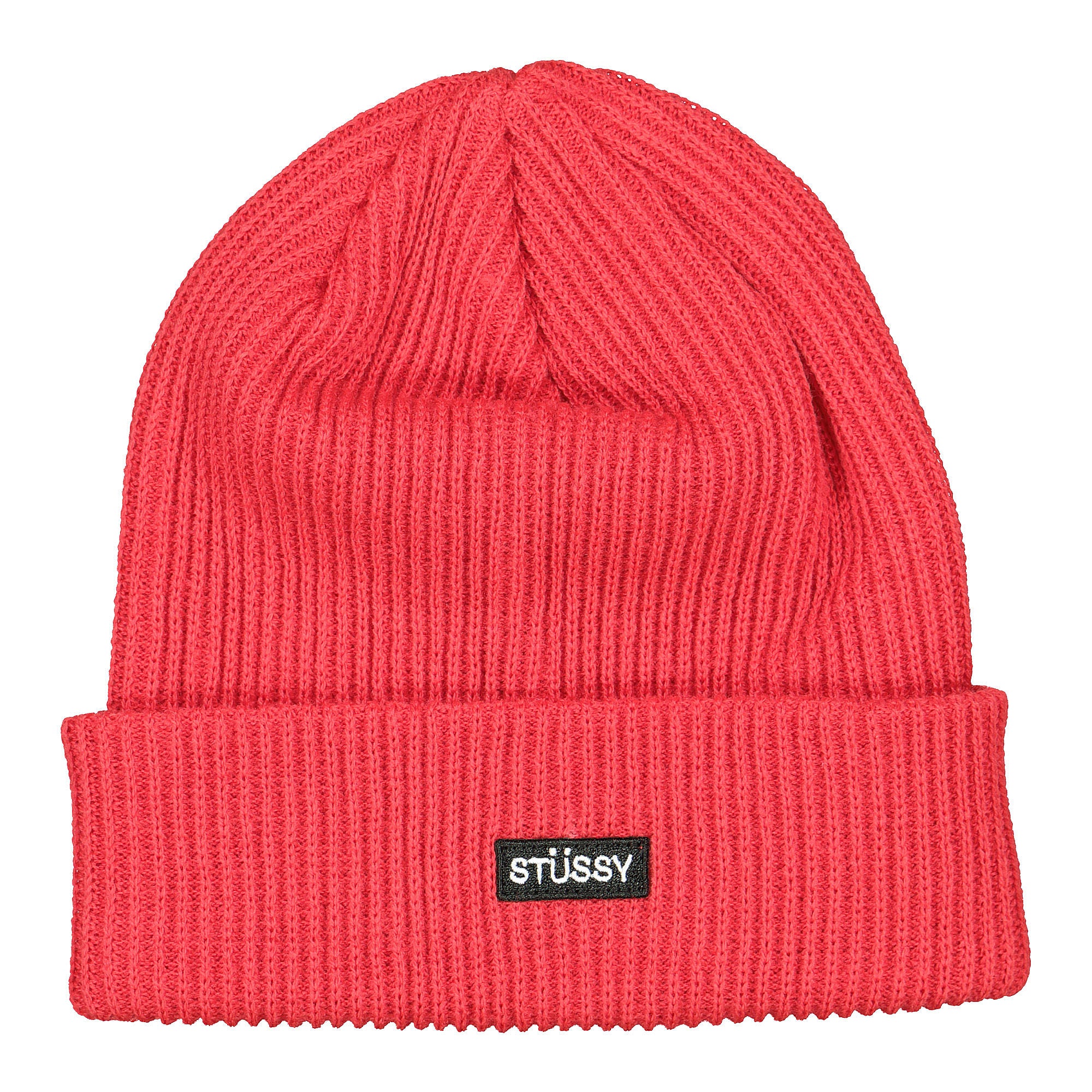 Stussy Small Patch Watch Cap Beanie Red Beanies 132957 / 0601 | Overkill