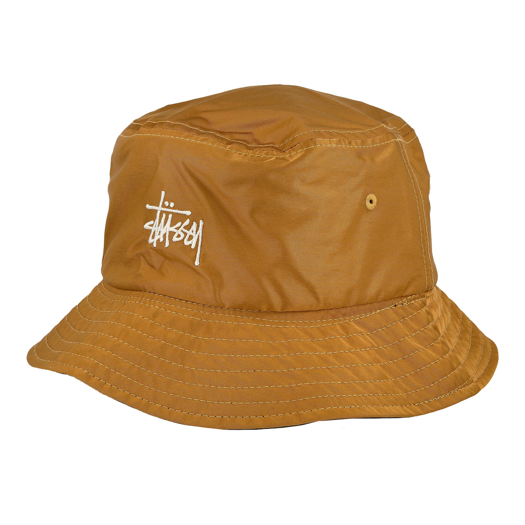 Stussy Reversible Bucket Hat Mustard Bucket Hats 132975 / 0203 | Overkill