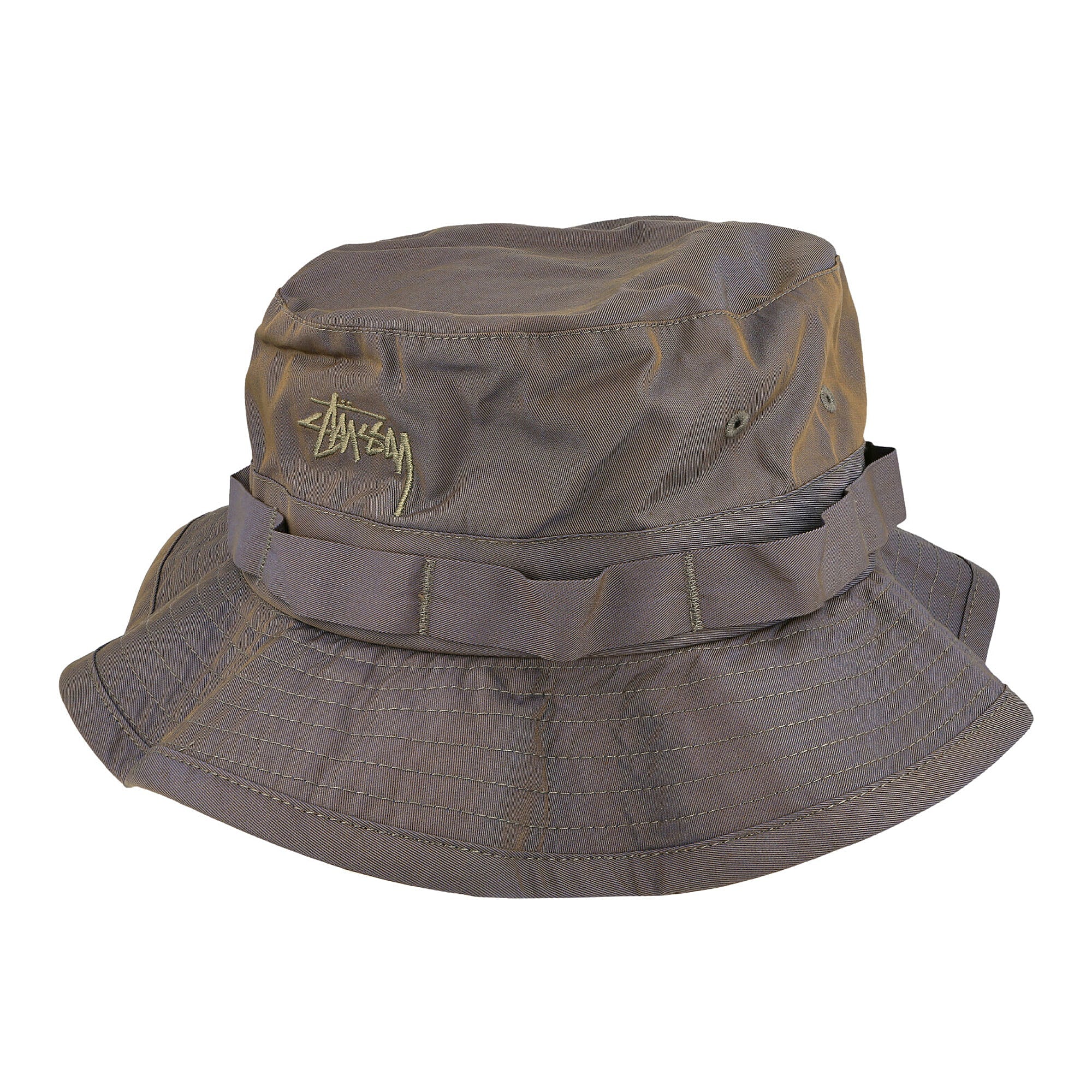 Stussy Iridescent Boonie Hat Grey Caps 132983 / 0008 | Overkill