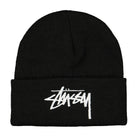 Stussy Big Stock Cuff Beanie Black Beanies 132985 / 0001 | Overkill