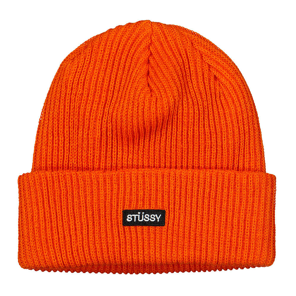 Stussy Small Patch Watchcap Beanie Orange Beanies 132988 / 0602 | Overkill