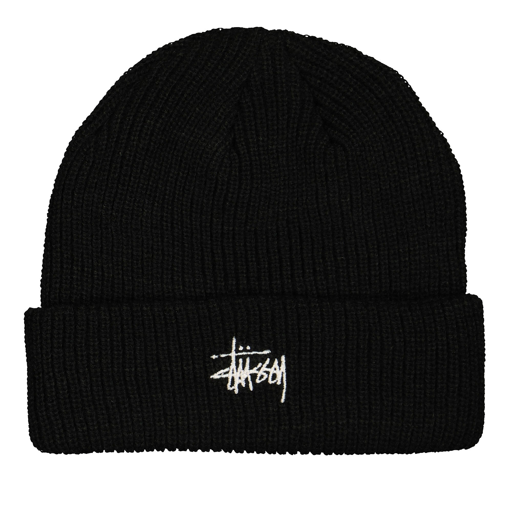 Stussy Cuff Beanie Black Beanies 132998 / 0001 | Overkill