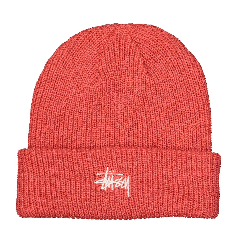 Stussy Cuff Beanie Coral Beanies 132998 / 0607 | Overkill