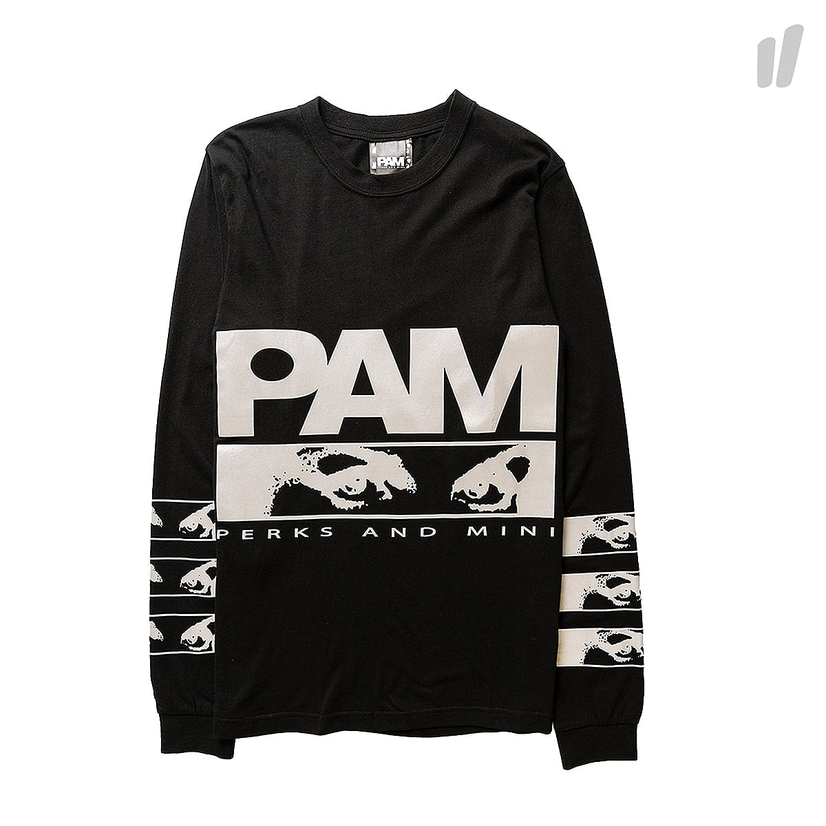 Perks And Mini P.A.M. Aiden LS Tee Black Longsleeves 1339 / G-B | Overkill