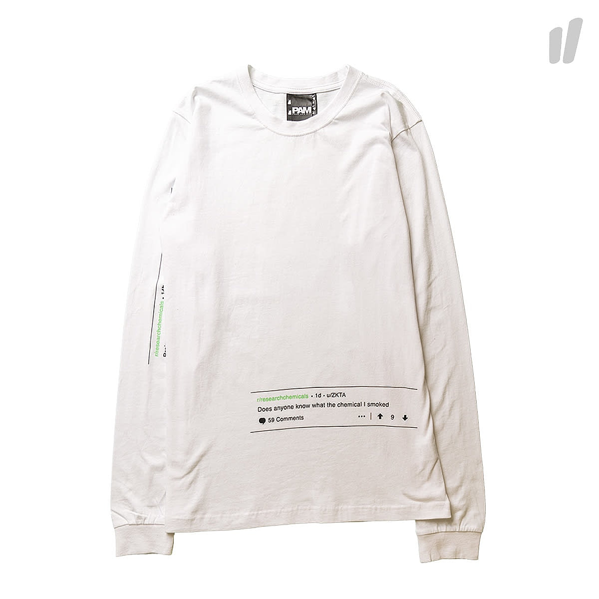 Perks And Mini Better Living LS Tee White Longsleeves 1339 / B-W | Overkill