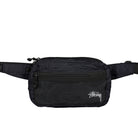 Stussy Light Weight Waist Bag Black Hip & Waist Bags 134210 / 0001 | Overkill