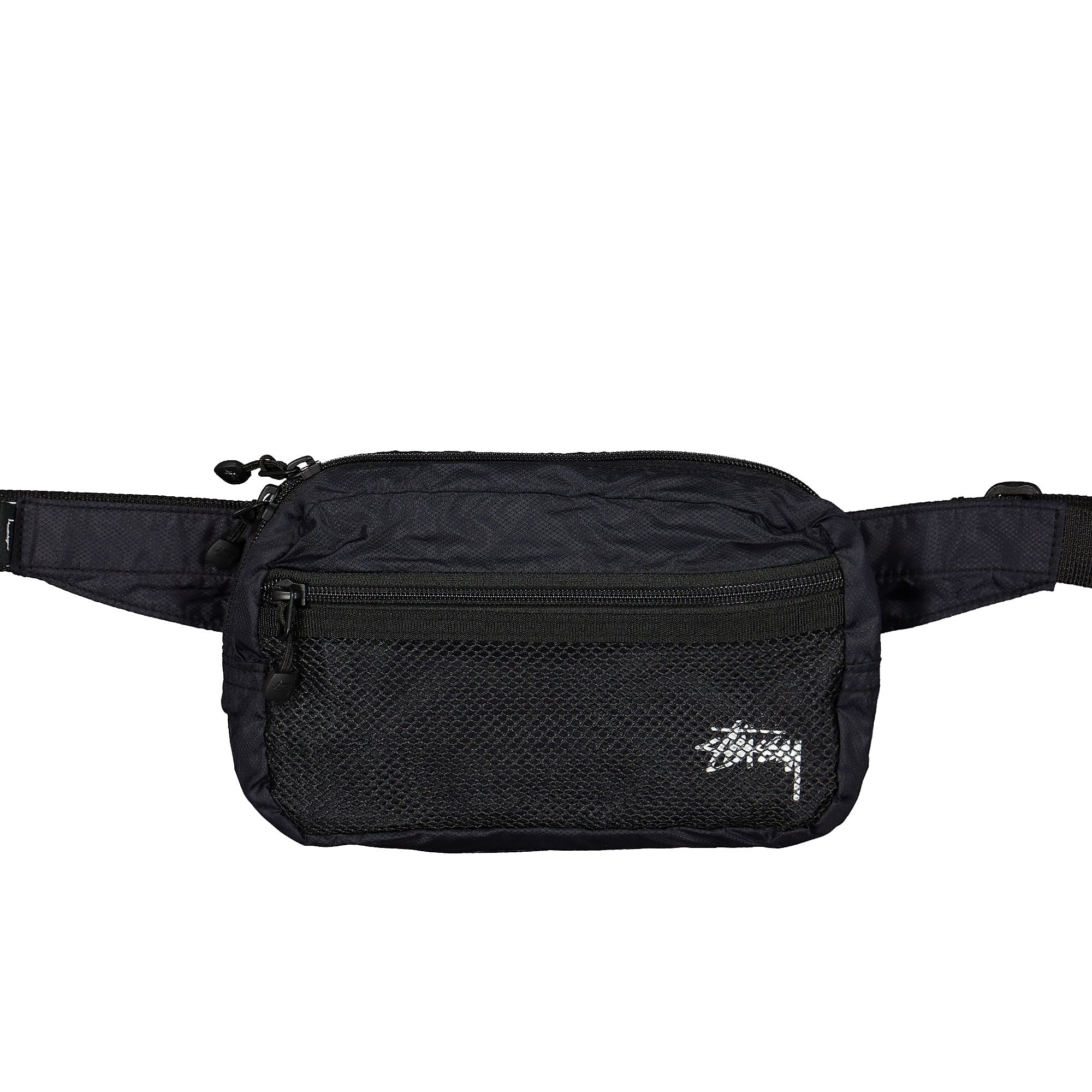 Stussy Light Weight Waist Bag Black Hip & Waist Bags 134210 / 0001 | Overkill