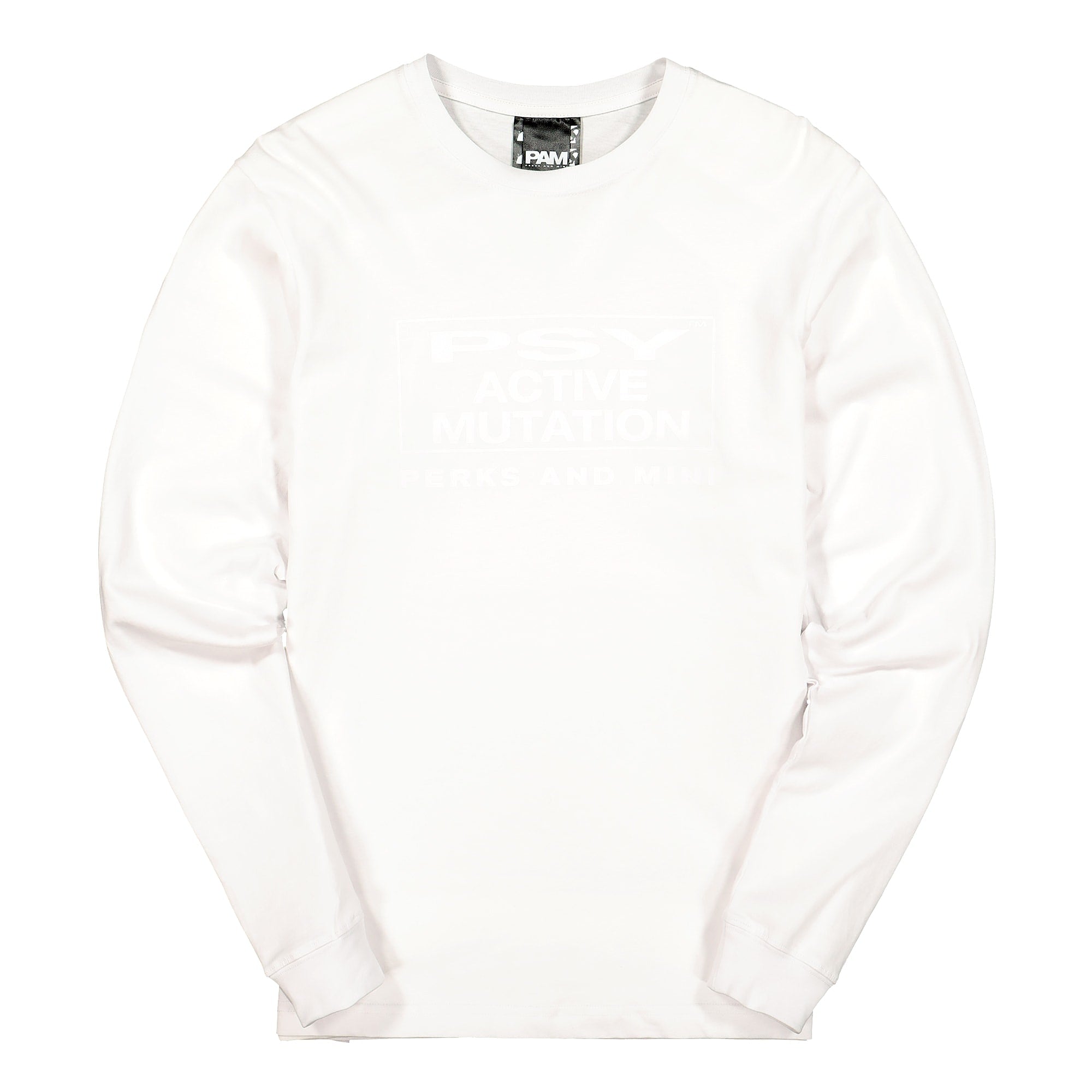 Perks And Mini Sum Of Its Parts LS Tee Optic White Longsleeves 1360/B-OW | Overkill