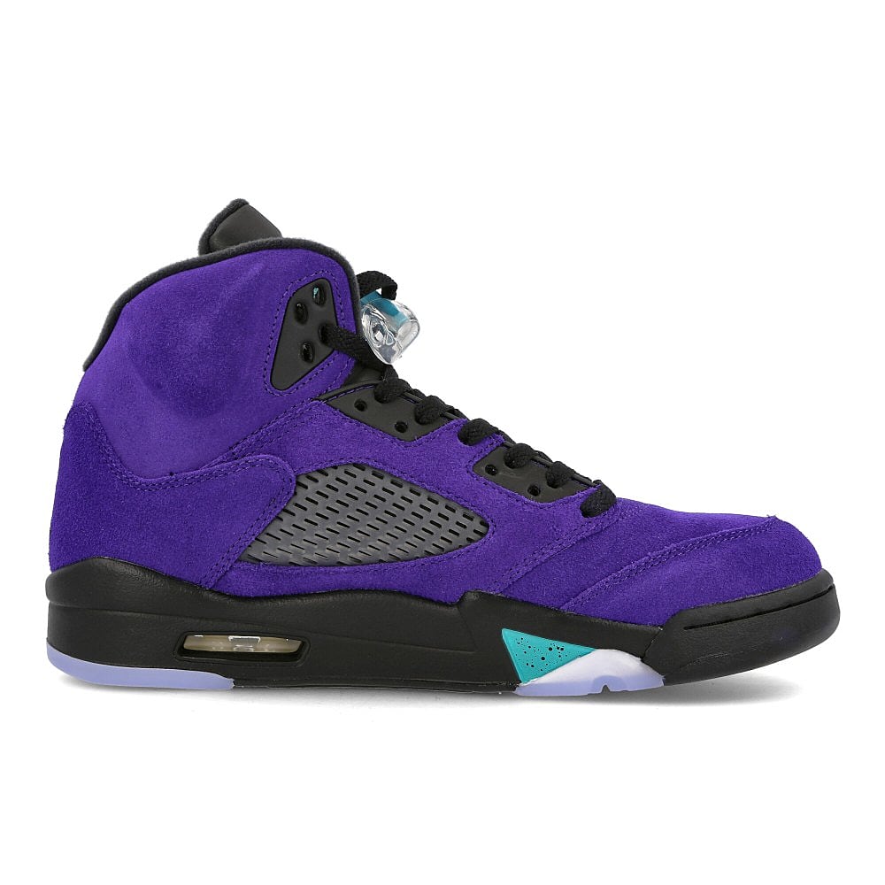 Jordan Air Jordan 5 Retro Grape Ice- New Emerald - Black - Clear   Material | Overkill