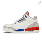 Jordan Air Jordan 3 Retro Sail / Sport Royal - Light Bone - Fire Red Mid Top Sneakers 136064 140 | Overkill
