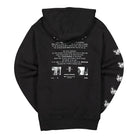 Wasted Paris Shadow Faded Hoodie Faded Black Hoodies Material | Overkill