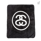 Stussy SS Link Fleece Blanket Black Blankets 138598 / 0001 | Overkill