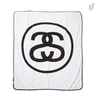 Stussy SS Link Fleece Blanket White Blankets  | Overkill
