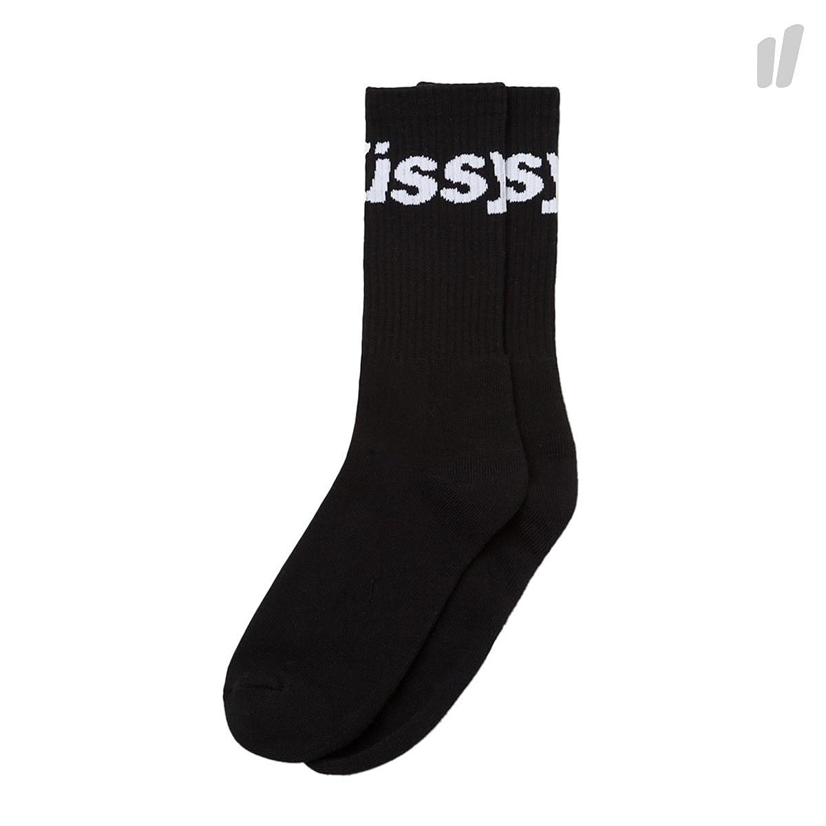 Stussy Jacquard Logo Socks Black Socks 138603 / 0001 | Overkill