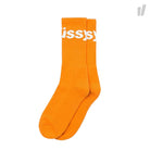 Stussy Jacquard Logo Socks Orange Socks 138603 / 0602 | Overkill