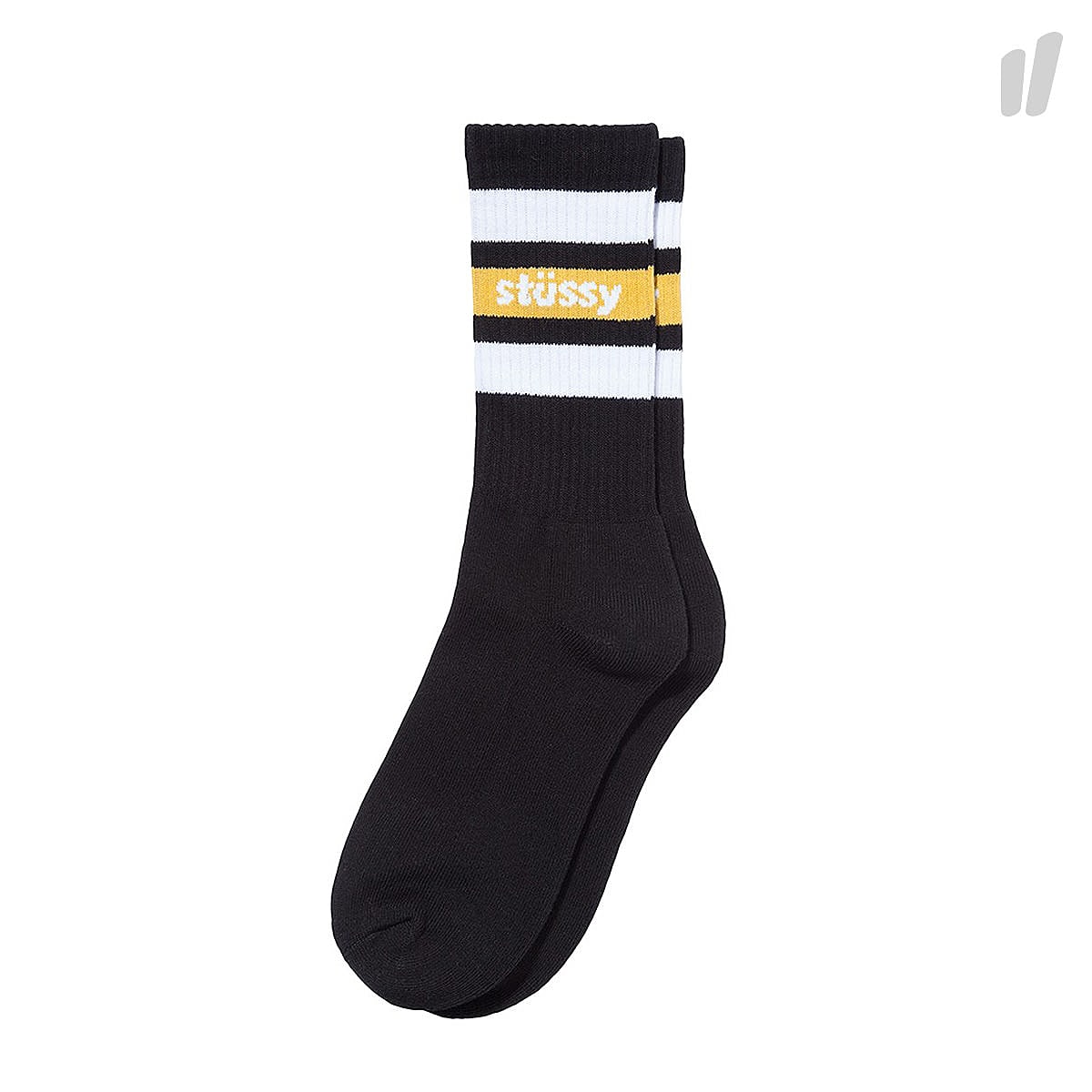 Stussy Stripe FA18 Crew Socks Black Socks 138639 / 0001 | Overkill