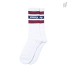 Stussy Stripe FA18 Crew Socks White Socks 138639 / 1201 | Overkill