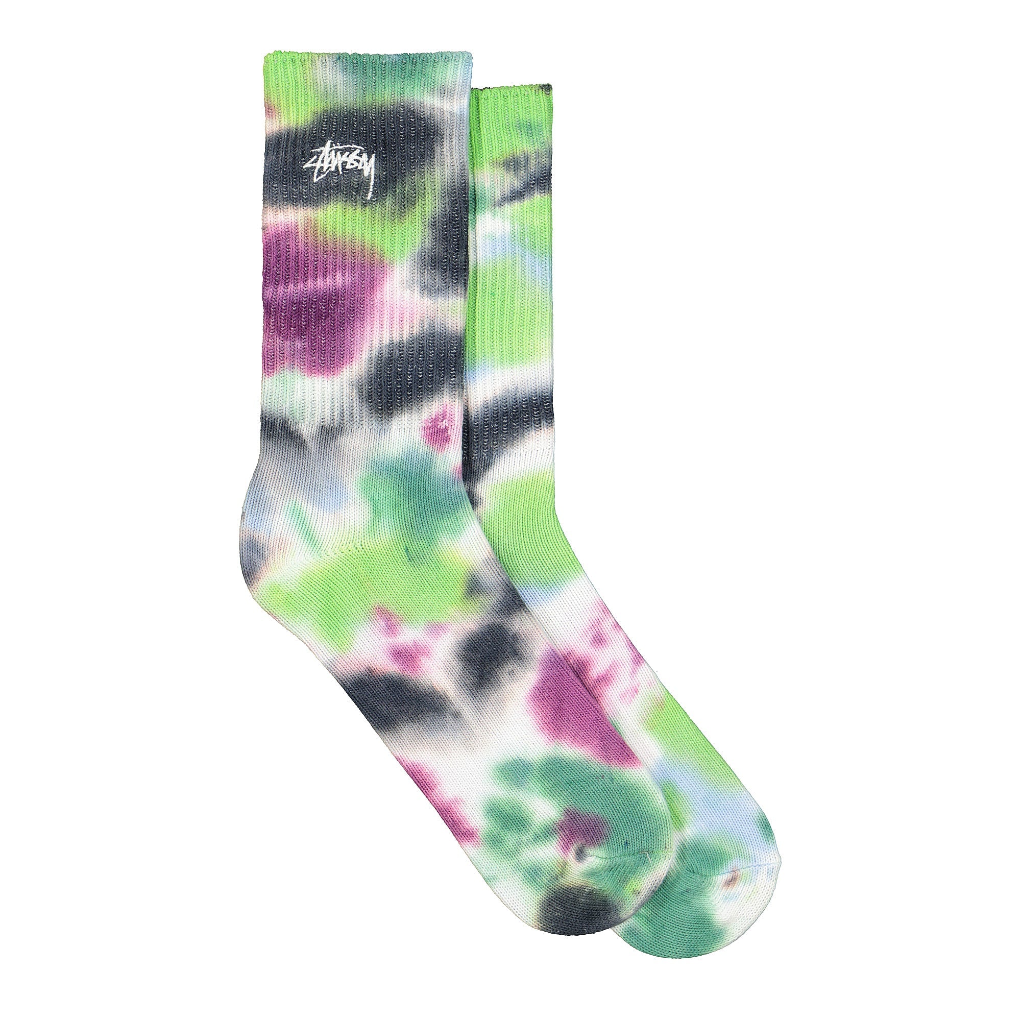 Stussy Tie Dye Socks Blue Socks 138661 / 0801 | Overkill