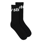 Stussy Jacquard Logo Socks Black Socks 138697 / 0001 | Overkill