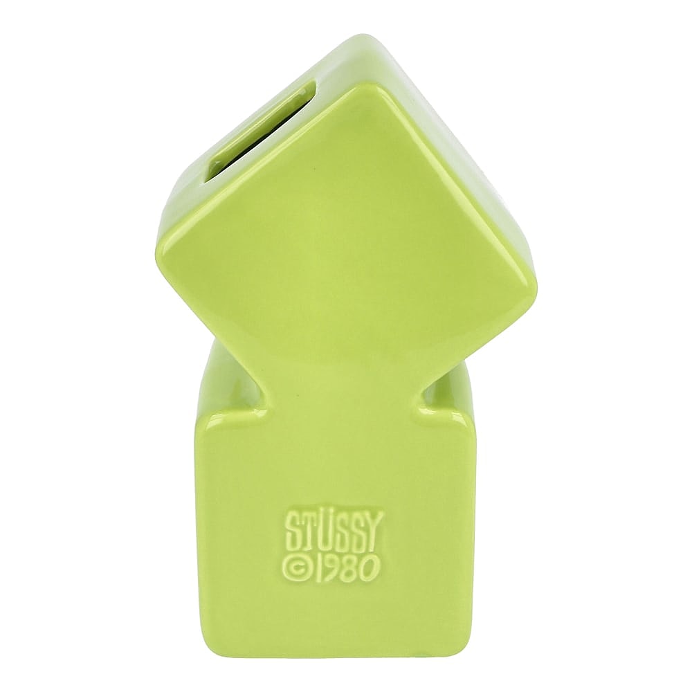 Stussy Dice Ceramic Vase Lime Other Home Accessories Close-up | Overkill