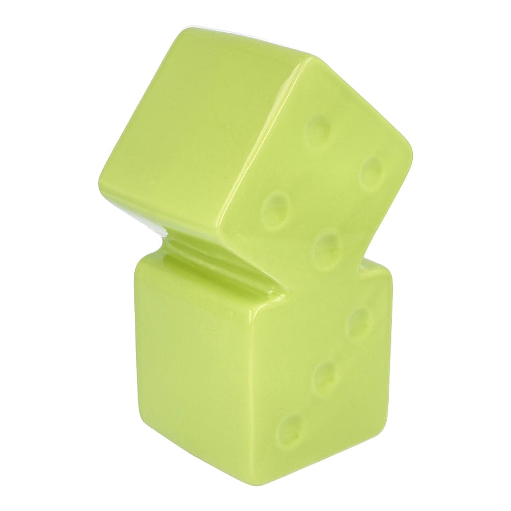 Stussy Dice Ceramic Vase Lime Other Home Accessories Detailfoto | Overkill