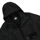 C.P. Company Dynatec Hood Jacket Black Jackets Detailfoto | Overkill