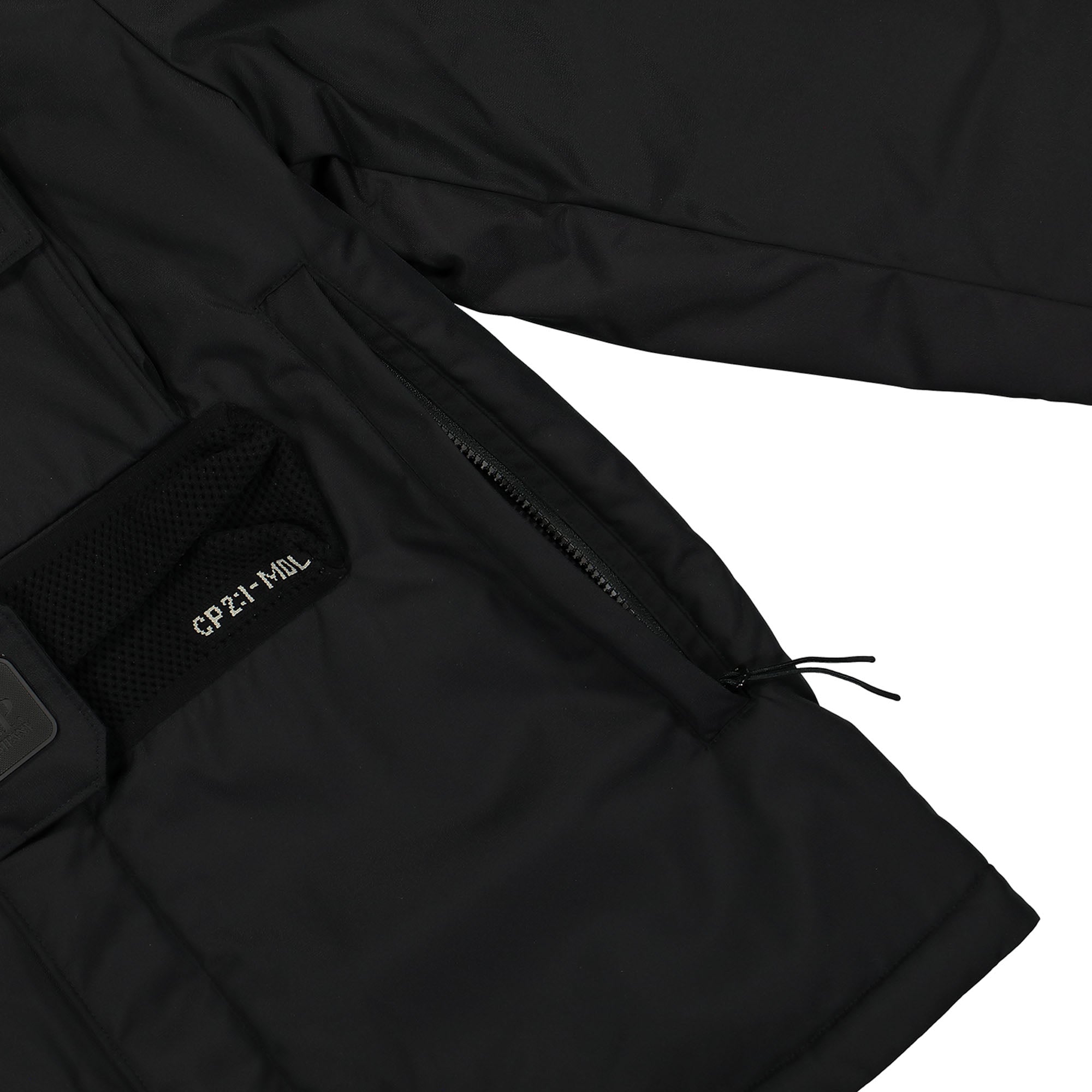 C.P. Company Dynatec Hood Jacket Black Jackets Detail view 1 | Overkill