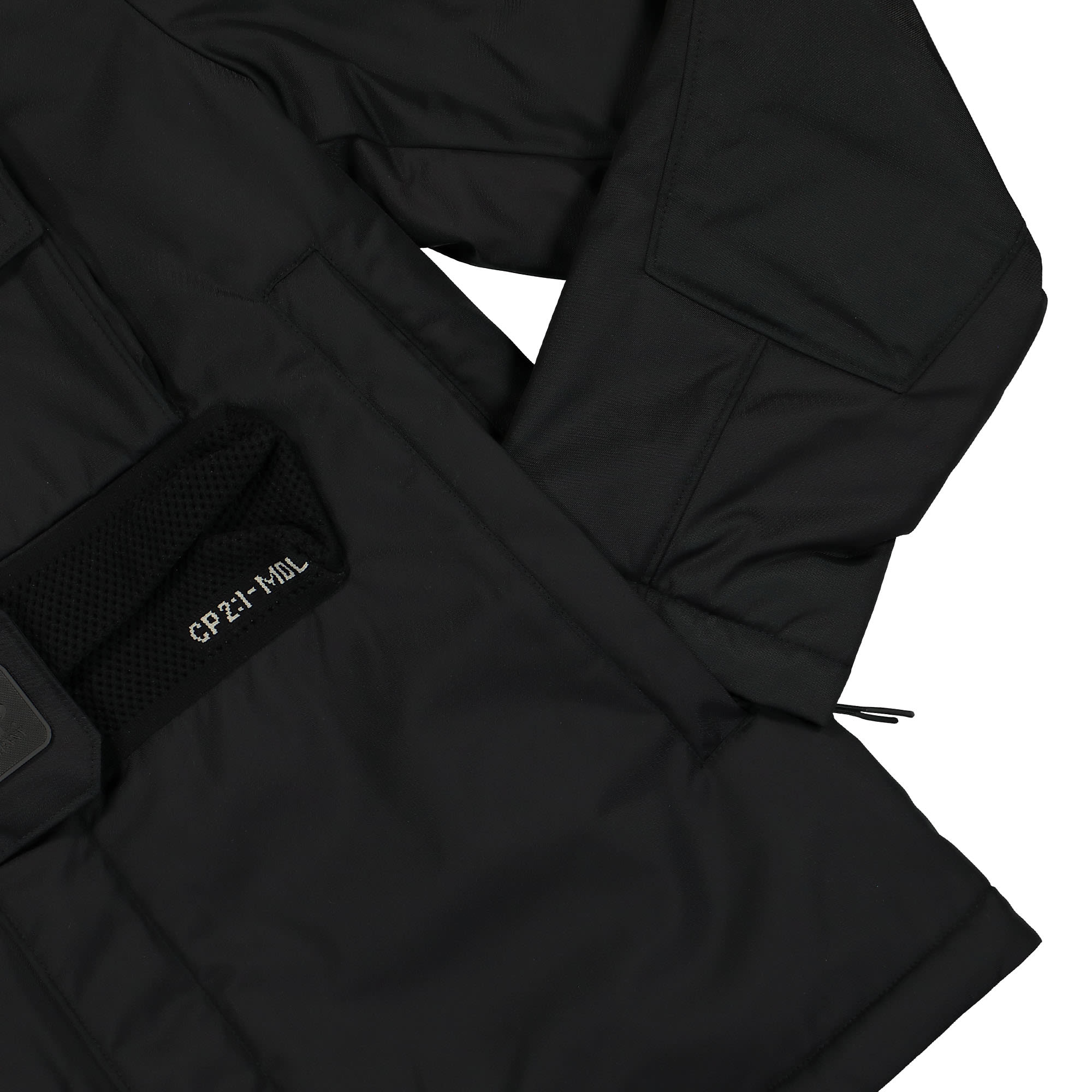 C.P. Company Dynatec Hood Jacket Black Jackets Detail view 2 | Overkill