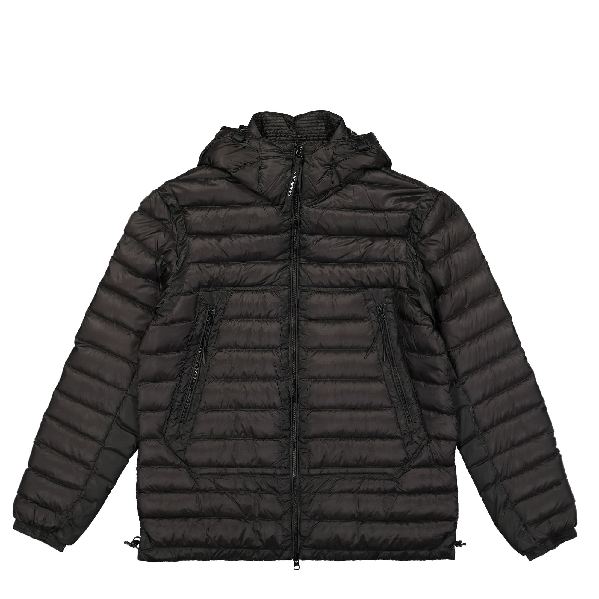 C.P. Company DD Shell Outerwear Medium Jacket Black Puffer Jackets 13CMOW168A-006099A 999 | Overkill