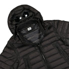C.P. Company DD Shell Outerwear Medium Jacket Black Puffer Jackets Detailfoto | Overkill