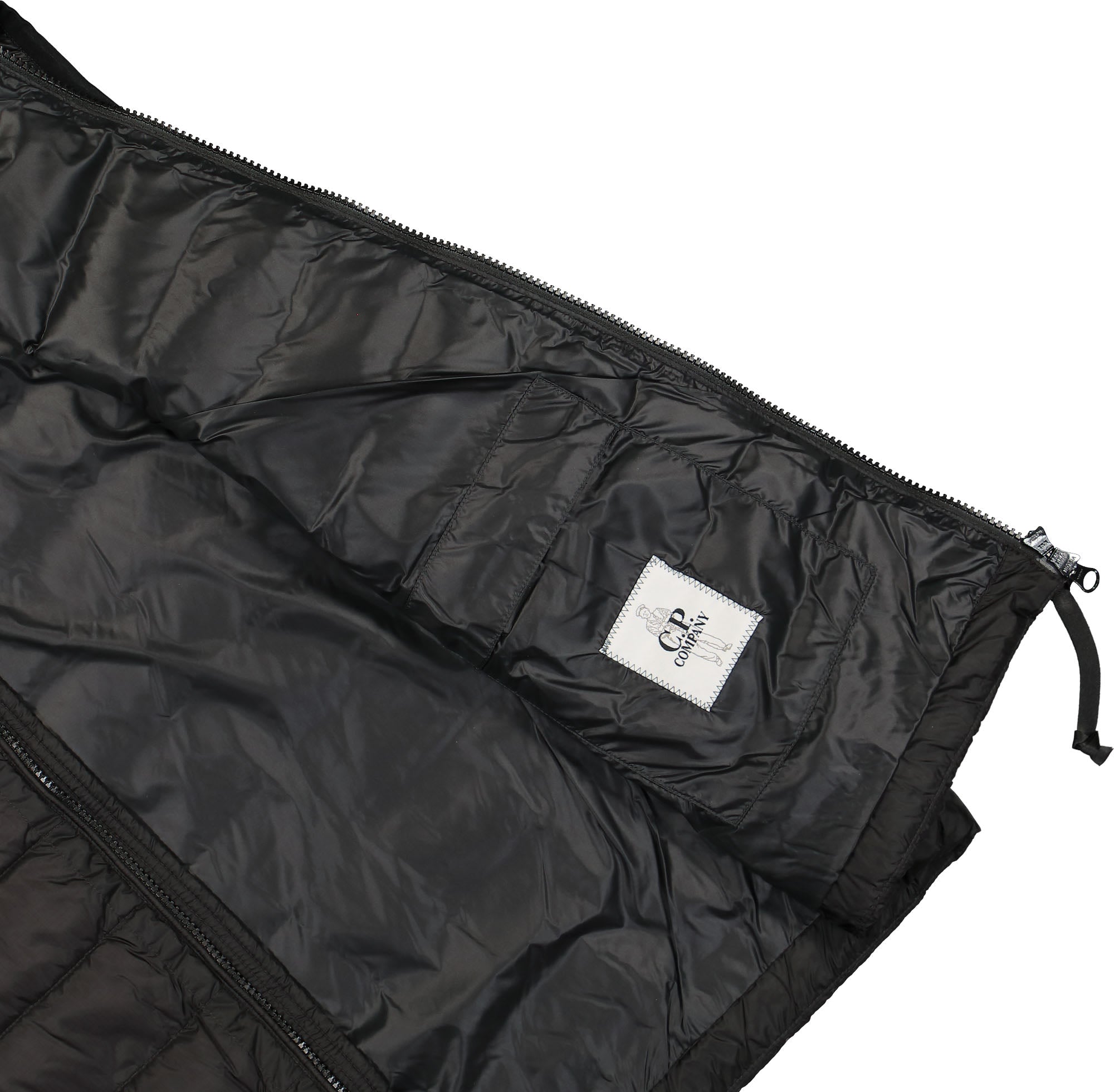 C.P. Company DD Shell Outerwear Vest Black Vests Detail view 2 | Overkill